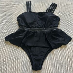 SHEIN Black Swimsuit size 12